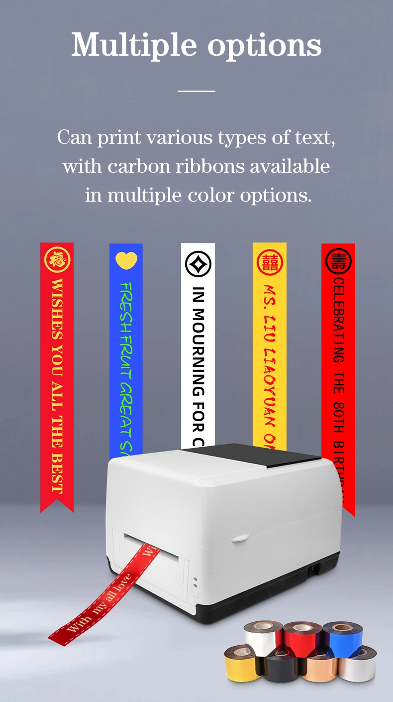 ribbon printer for florist