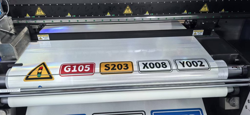 traffic sign printer print