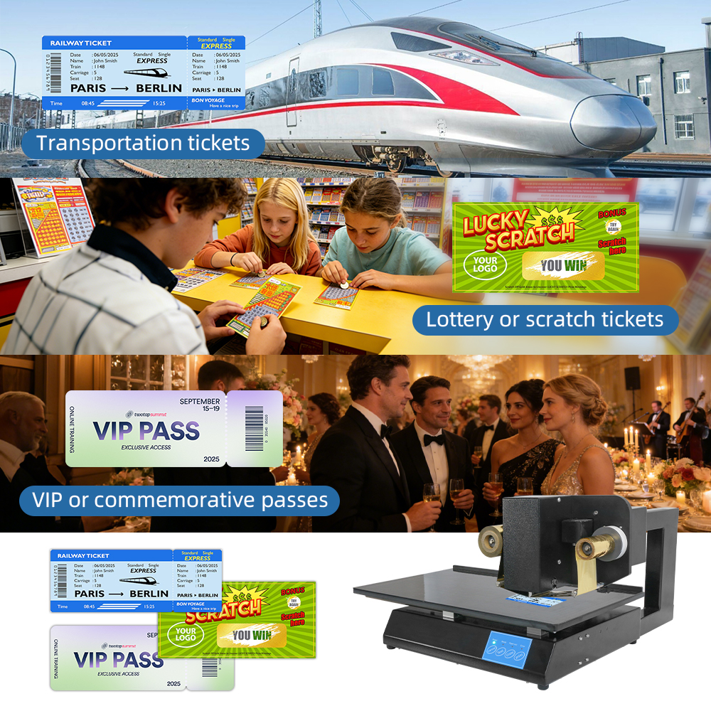 Masung MS-CH8025, Thermal Transfer Hot Foil Stamping Machine 300DPI with USB Interface - Image 10