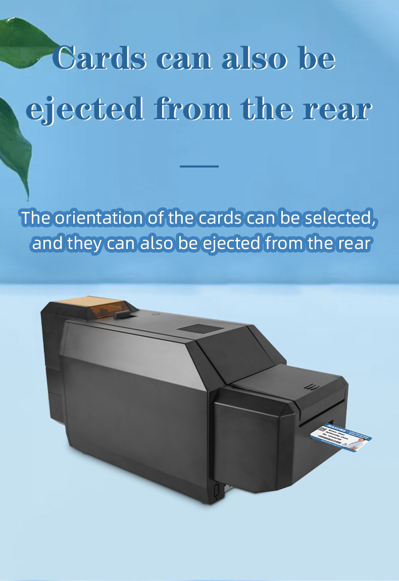 id card printer machine double sided