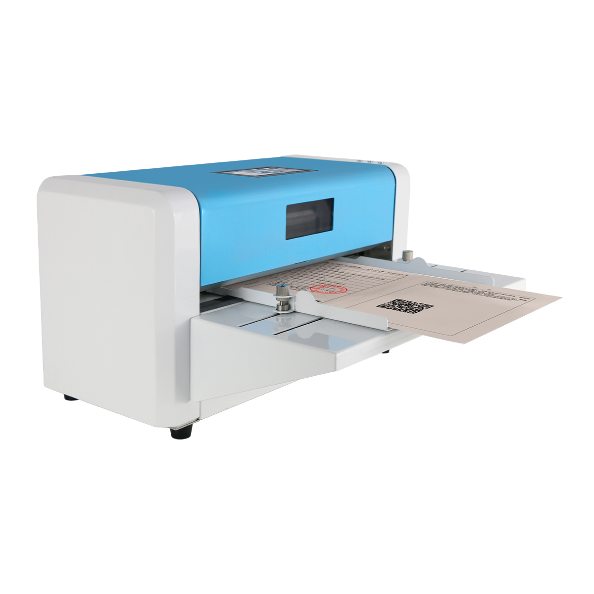 Masung MS-CH580, High-Resolution Thermal Transfer Certificate Printer with Automatic Paper-Feeding Sensor - Image 4