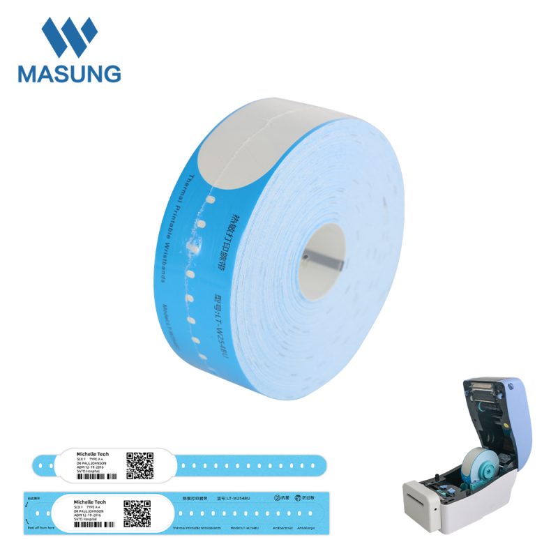 Paper medical wristband