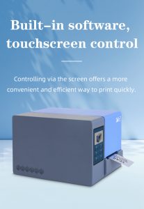 MS-ZK650-M2 card printer with built-in software