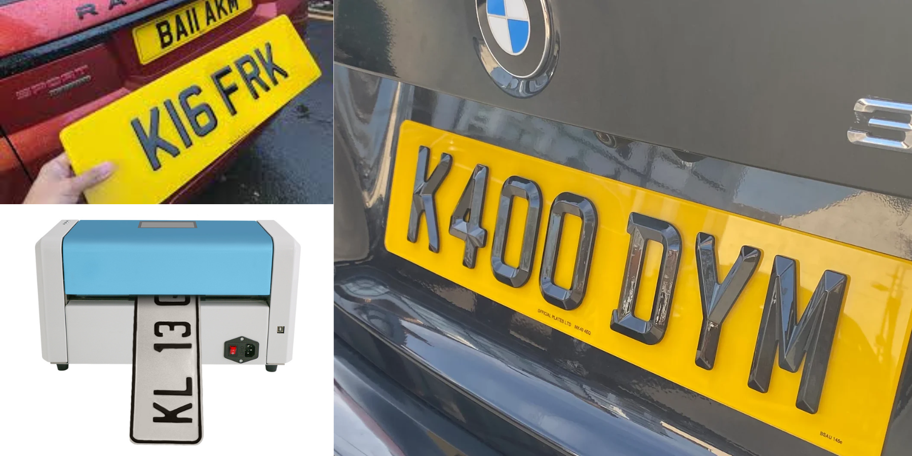 License Plate Printing Has Never Been Easier!