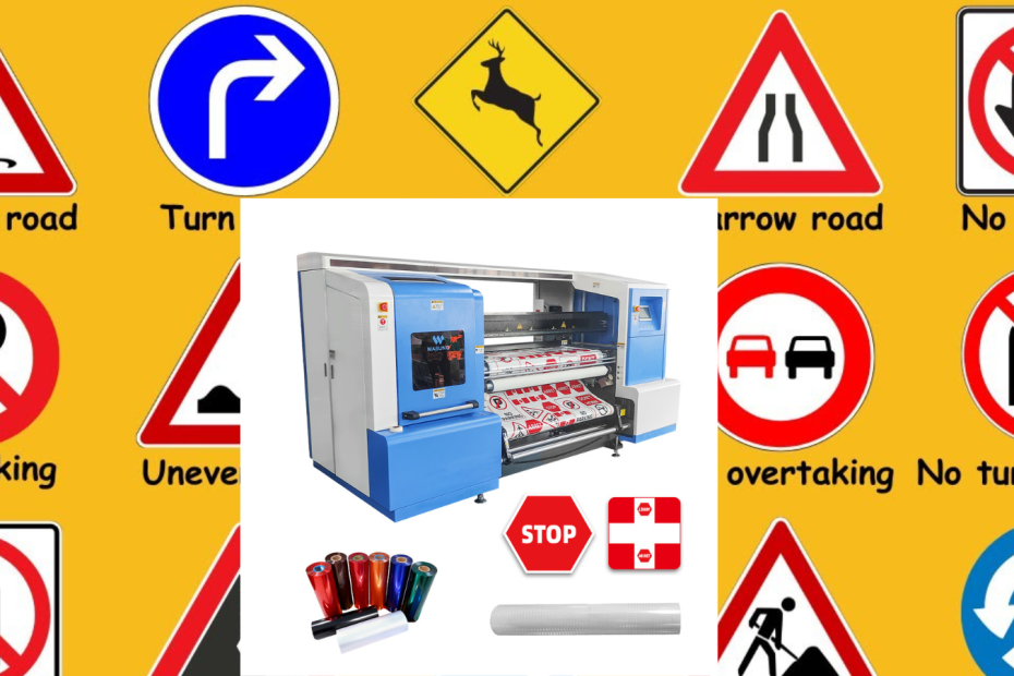 traffic sign printer