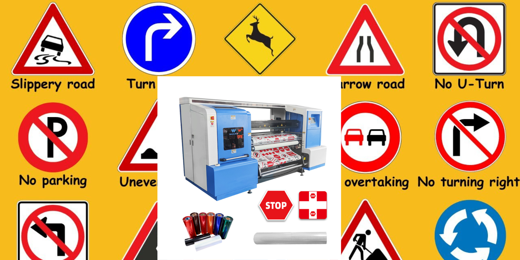 traffic sign printer
