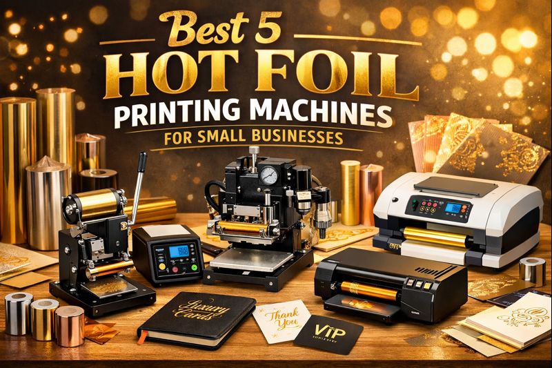 Best 5 Hot Foil Printing Machines for Small Businesses