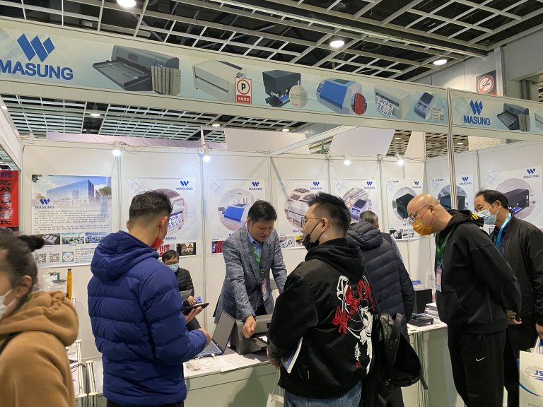 Printer manufacturer at exhibition fair