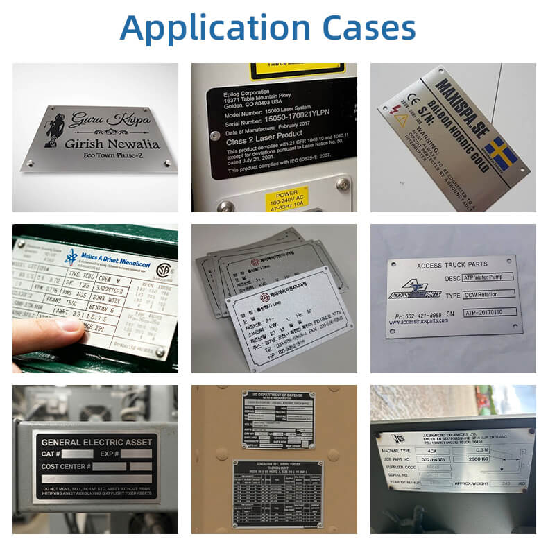 masung ms zk650 m6 printer for metal & aluminum nameplates